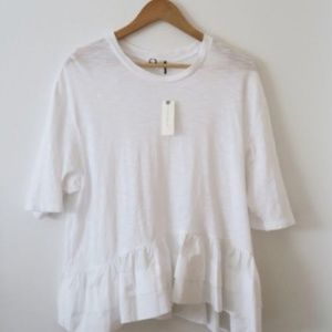 Anthropologie Akemi + Kin Ruffle Top
